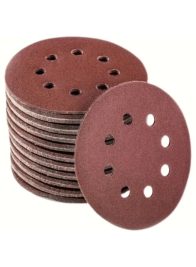 120Pcs 600 Grit 5 Inch Round Sanding Discs For Angle Grinder And Track Sander - Image 2